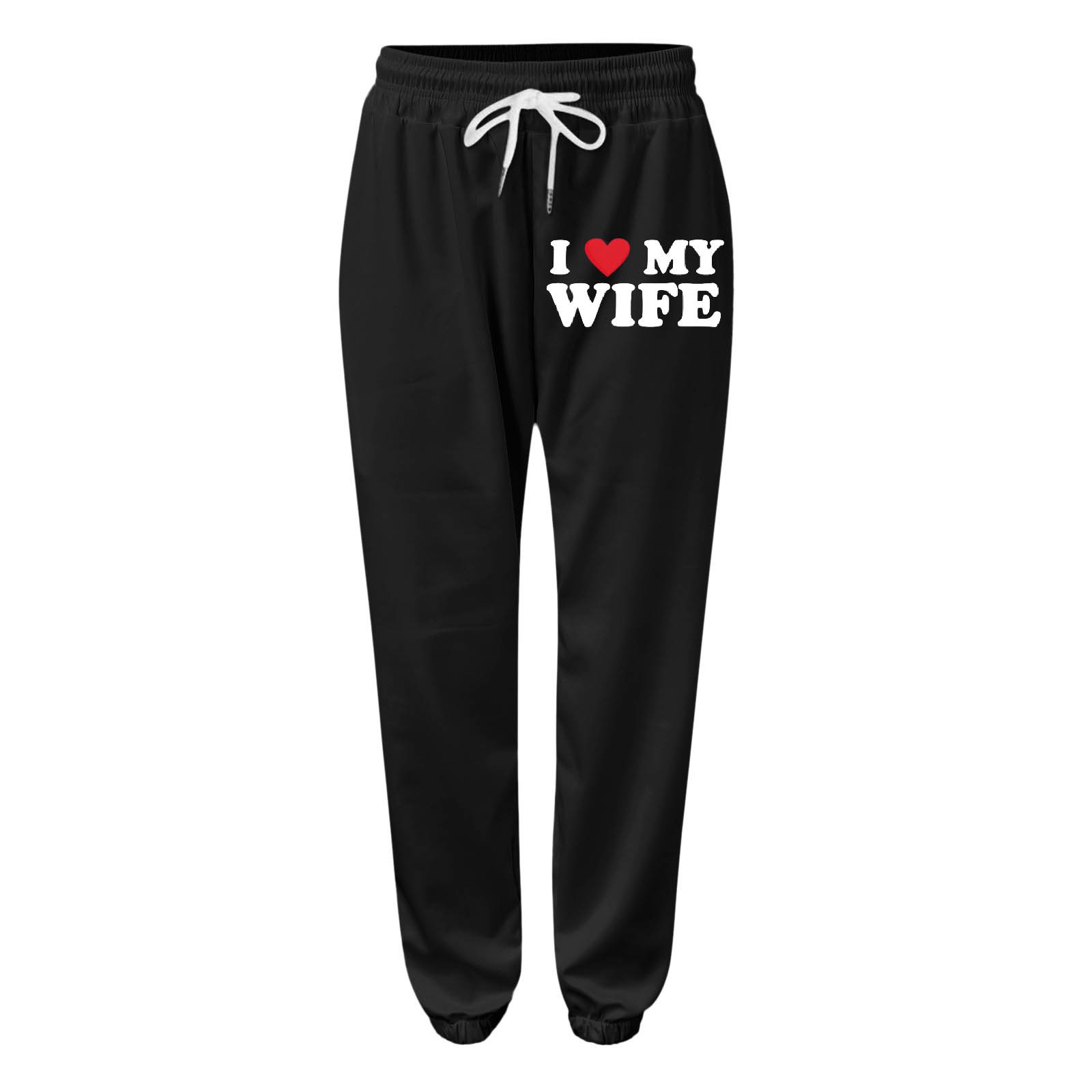 thumbnail image 4 of Pantalones de chándal anchos y rectos con forro polar para mujer - Pantalones de yoga de cintura alta con bolsillos para hacer ejercicio/uso informal (S-XXL), 4 of 4